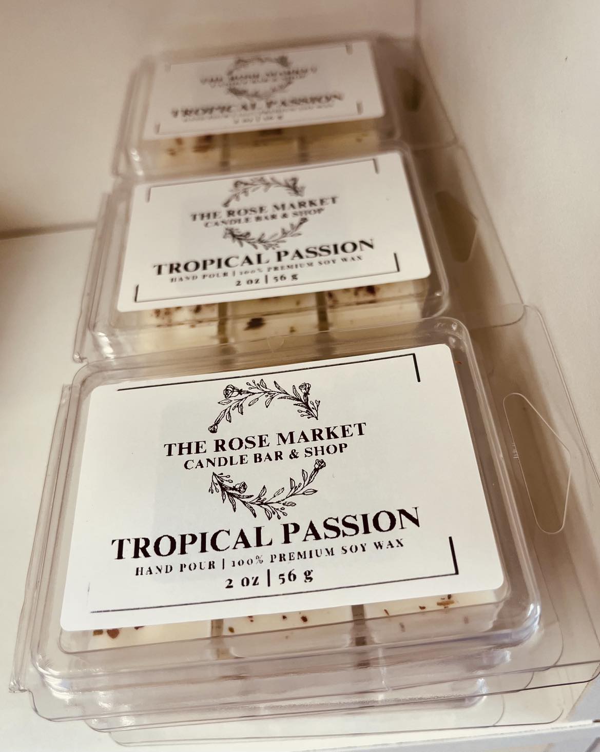 Elegant Rose Wax Melts (4 pack)