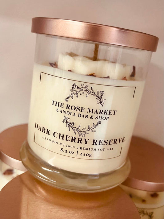 Dark Cherry Reserve - Rose Candle (8.5oz)